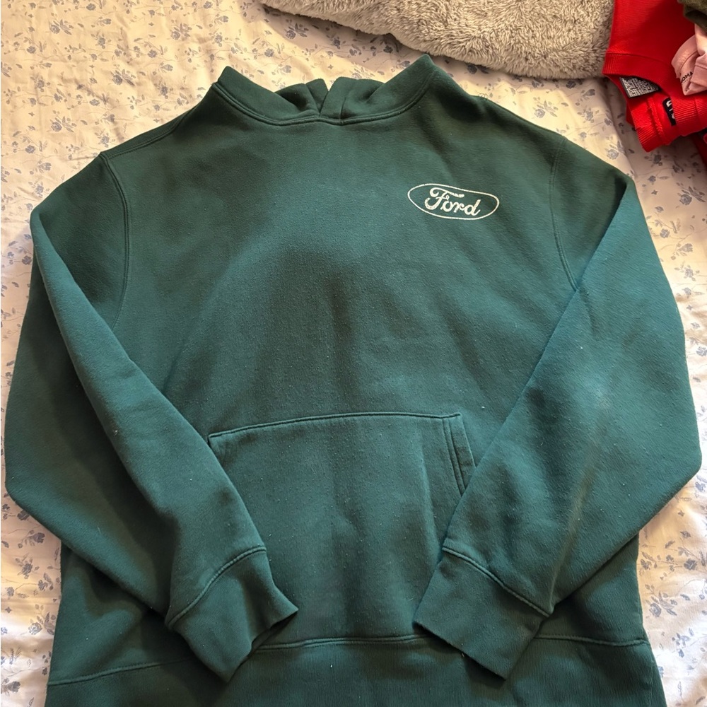 Ford Forest Green Crewneck Sweater